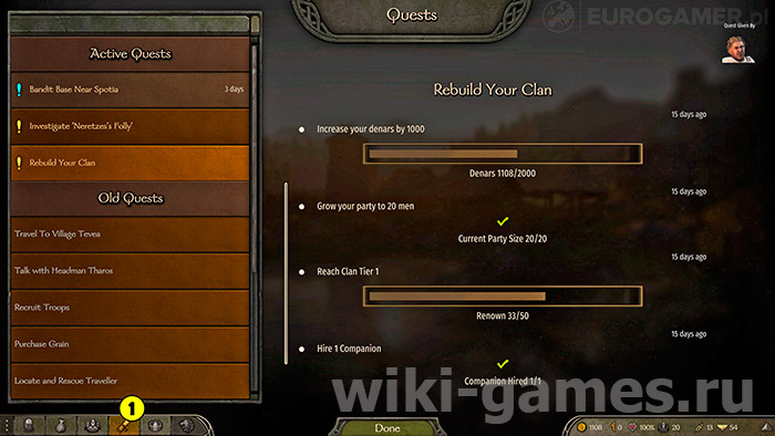 mount blade 2 quests one 1