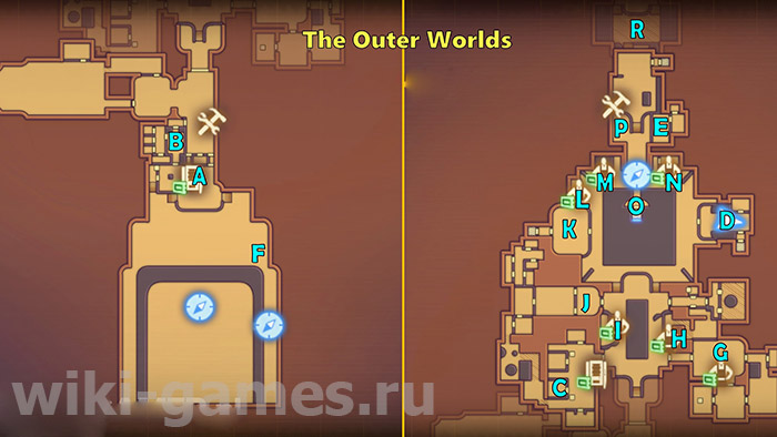 the outer worlds map pervo