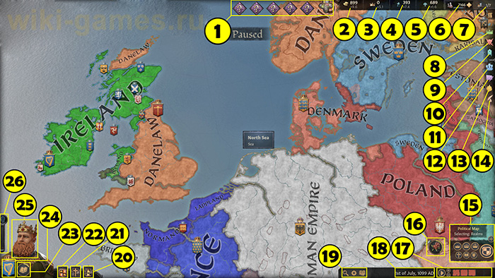 crusader kings 3 interface