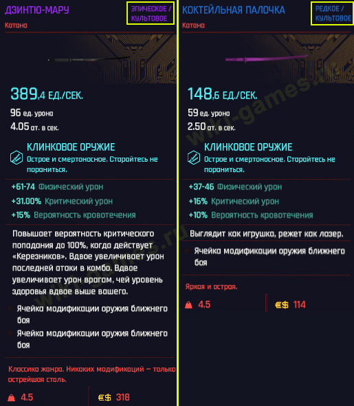 cyberpunk 2077 redkosti 1