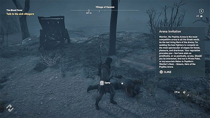 Assassins Creed Odyssey как добраться до арены