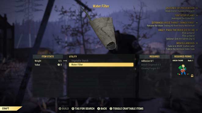 Fallout 76 - где найти очищенную воду?