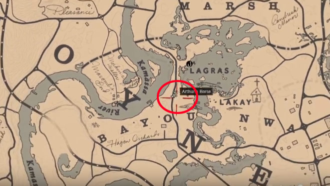 Red Dead Redemption 2 где найти легендарного крокодила