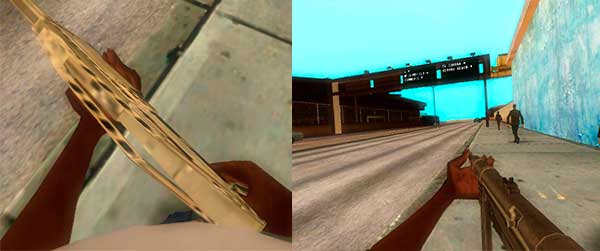 Gta San Andreas - First Person Mod