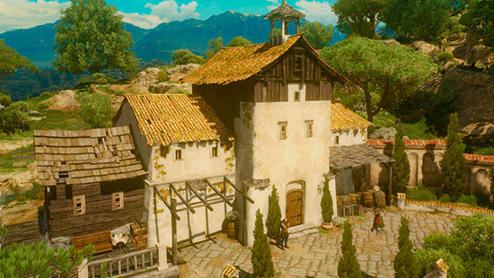 Ведьмак 3: Кровь и вино - Корво Бьянко