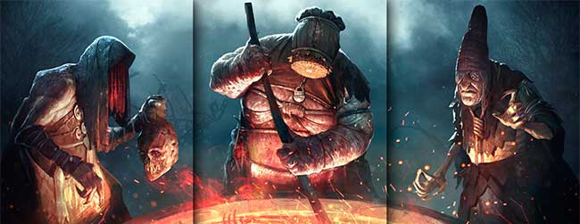 Ведьмак - ведьмы с кривоуховых топей